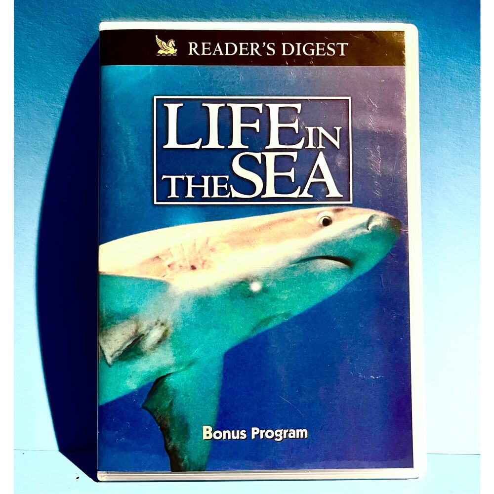 Life in the Sea DVD Reader’s Digest Sharks Ocean - Questar Nature Documentary